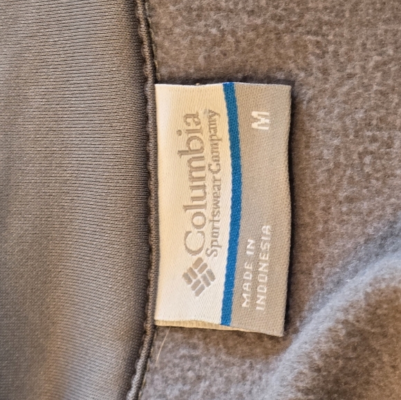 Columbia Women's Benton Springs Vest Fleece Gray Jacket Size Medium - Picture 14 of 16